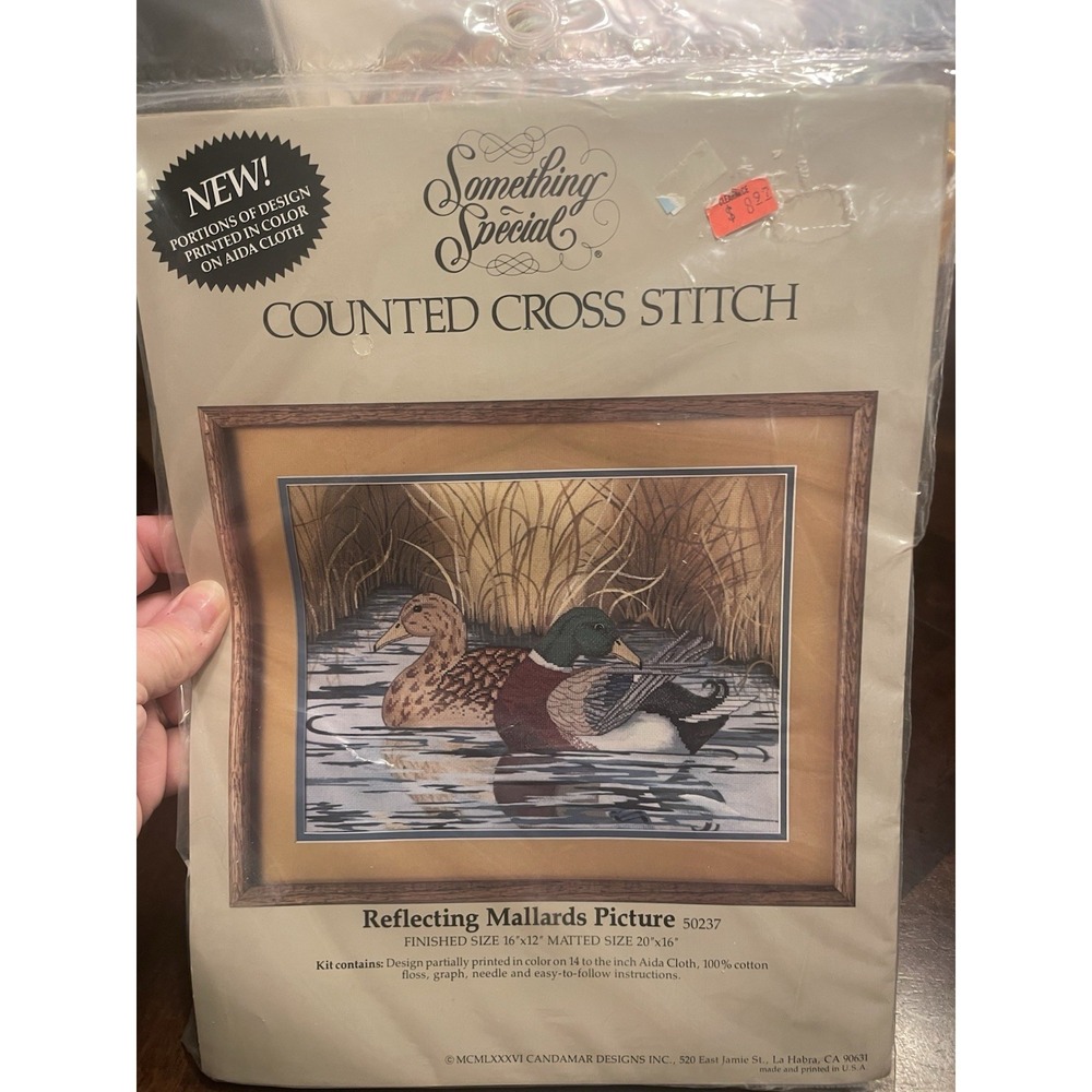 Something Special Cross Stitch Kit Reflecting Mallards 50237 NEW